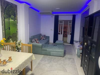 Furnished apartment for rent 90 square meters in Al Rehab City - Phase Five