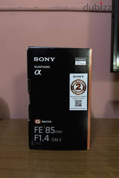Sony FE 85mm F1.4 GMII