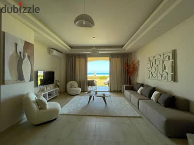 Villa for sale in the North Coast, directly on the sea, La Sirena North Coast. Villa for sale, immediate delivery, 300 meters, 5 bedrooms, 5 bathrooms