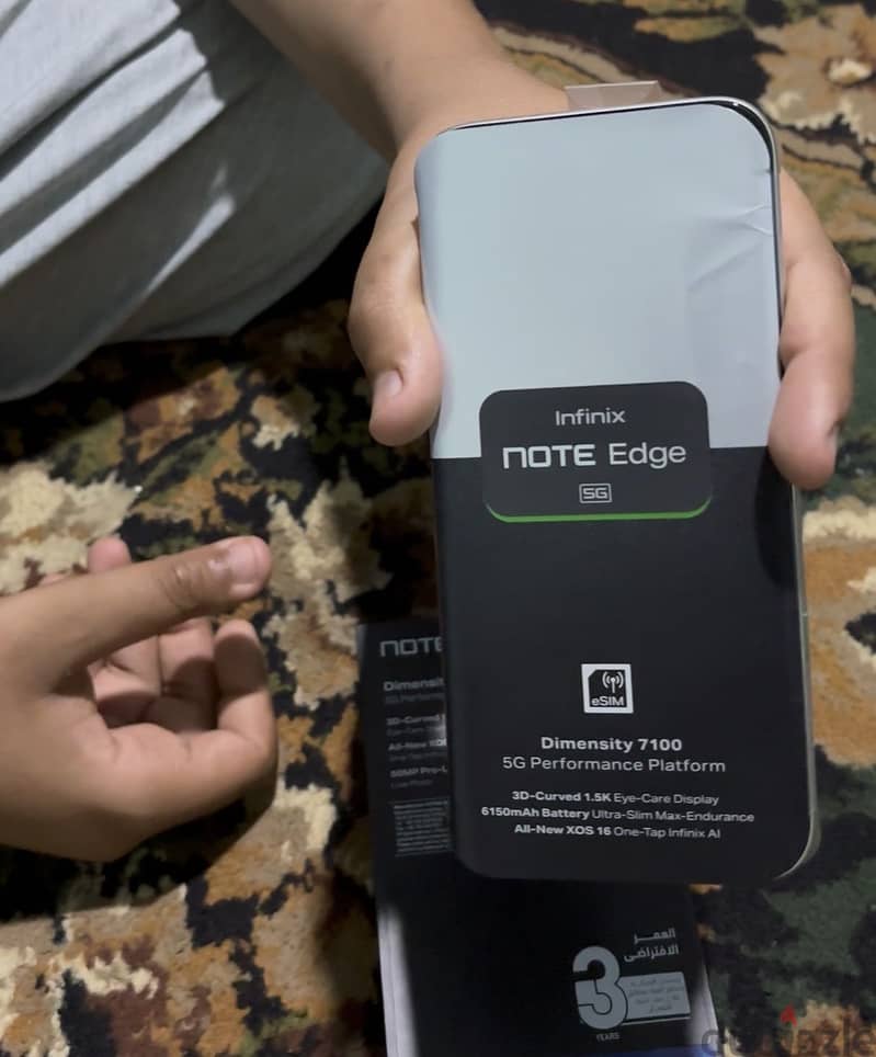 Infinix note edge 7
