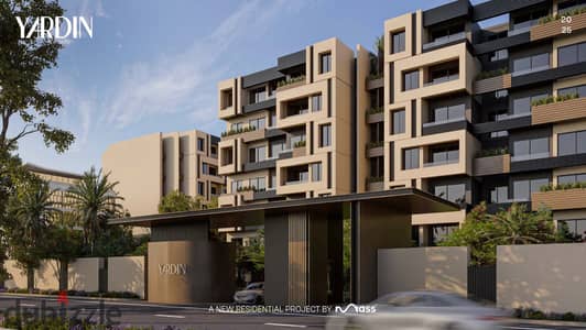 Apartment 127m 3 rooms with the lowest loading rate in the fifth settlement in the YARDIN compound with a northern view and overlooking lakes and green areas with a down payment of 530 thousand and equal installments over 10 years without payments