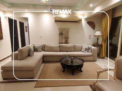 Fully Furnished Ground Floor Apartment with Private Garden in Rose Heights, Sheikh Zayed – Hotel-Level Stay in District 8