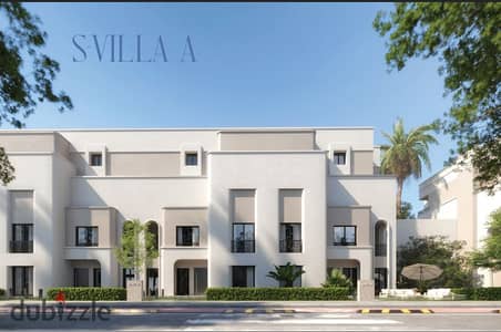 Corner S-Villa for sale in installments over 15 years + 64% discount in Talala Compound, New Heliopolis