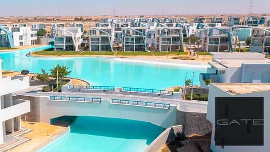 **Resale – 2-Bedroom Hotel Apartment for Sale in Fouka Bay, North Coast**   **Prime Location | Lagoon, Pool & Sea Views | Premium Location**  * 2 Be