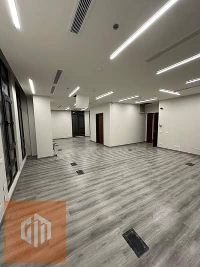 Fully finished administrative office with air conditioning ready for delivery inside District 5, New Cairo, Fifth Settlement
