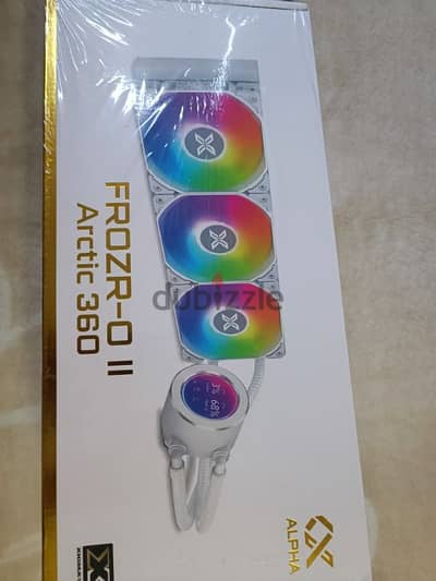 Liquid Cpu Cooler Xigmatek Frozr-O ll 360 Arctic Argb Aio