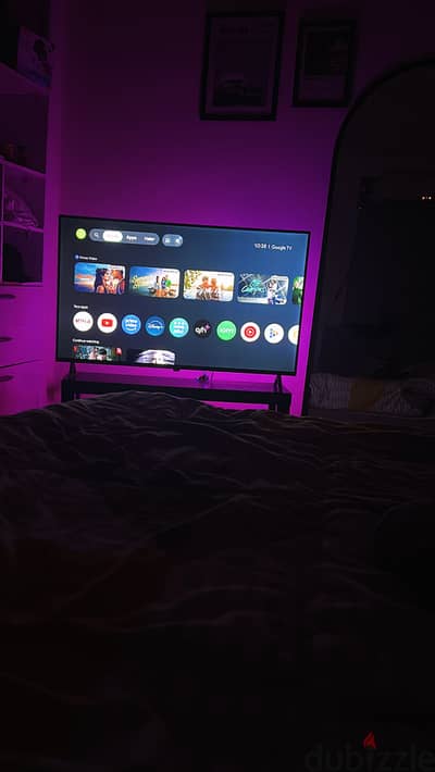 شاشة هاير ٤٣ بوصة google tv