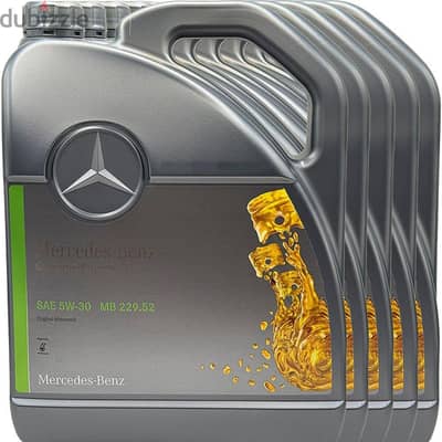 4 زيت مرسيدس اصلي نجمة 5w30