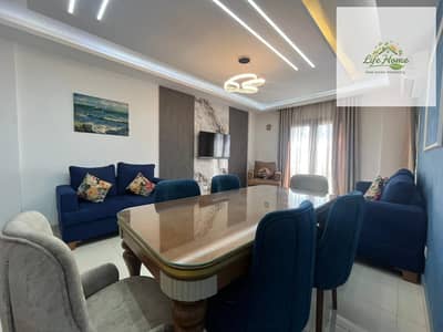 Furnished apartment for rent in Al Rehab, three bedrooms, phase seven, new