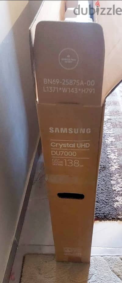 شاشه سامسونج 55 Crystal UHD/ DU7000 جديد