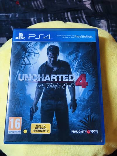 سي دي uncharted 4 بلايستيشن 4