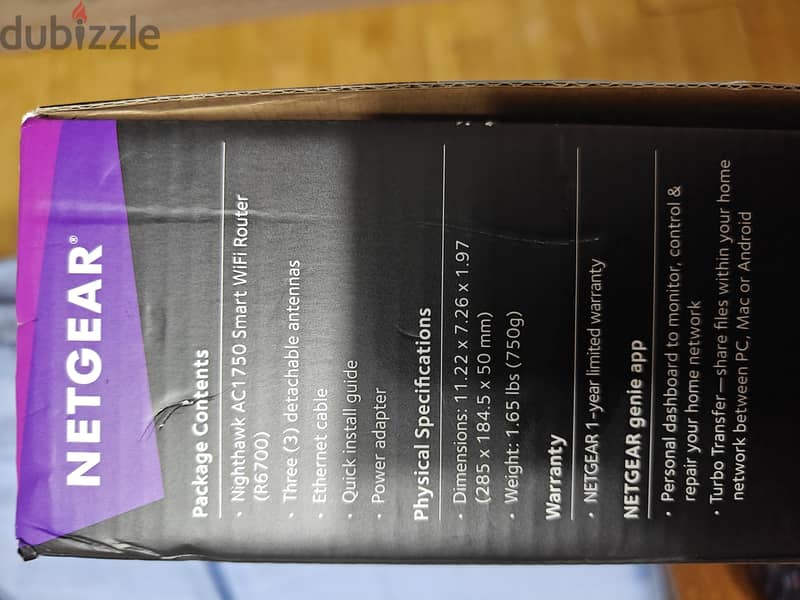 Netgear Nighthawk AC1750 smart wifi router 1