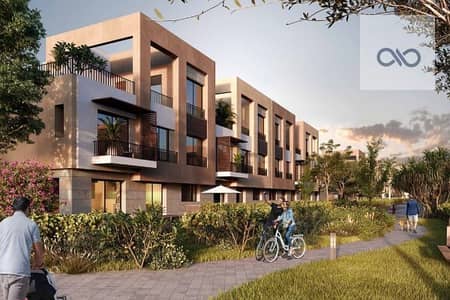 Apartment for sale in District 5 – Ground floor with garden, a unique opportunity to own a ground floor apartment with a private garden inside District 5 from Makariz Company, in a prime location within the compound surrounded by services