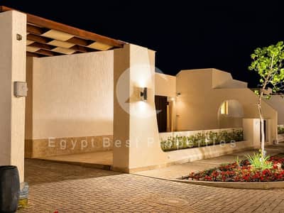 طرح جديد بأسعار أقل | شاليه غرفتين متشطب بالتكييفات مباشرعلى لاجون و بتقسيط 8 سنين في بيت البحر - سيدي حنيش الساحل الشمالي