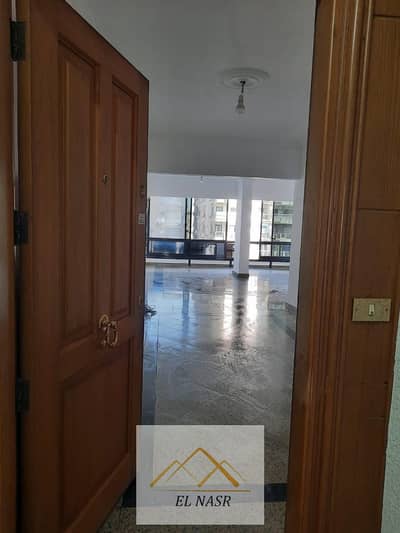 Fully air-conditioned office for rent on the main Makram Ebeid Street, Nasr City (featuring a 10-meter frontage facing the main street).