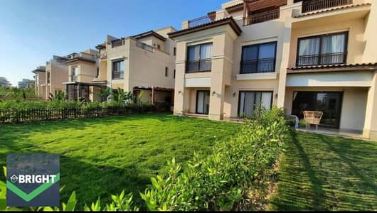 Unrepeatable Price! ground Chalet 101m+50m garden - fully finished -with Direct Pool View in Marassi – under market price