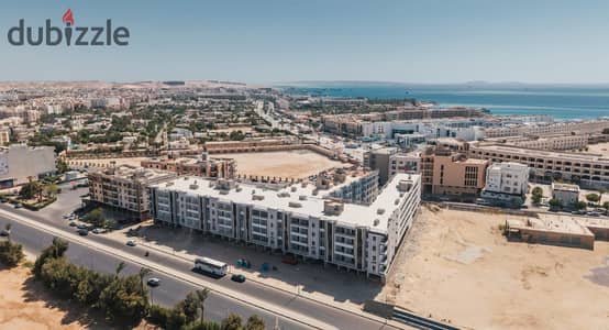 Delivery date with in 6 months for Apartment for sale in Hurghada with installments on 48 month