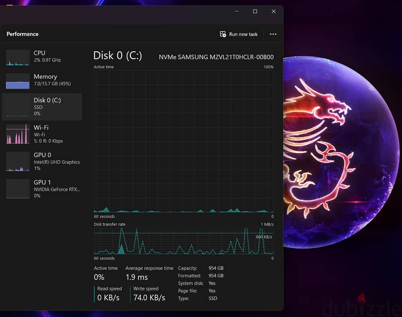 MSI Stealth 15 A13V--    GAMING LAPTOP 12