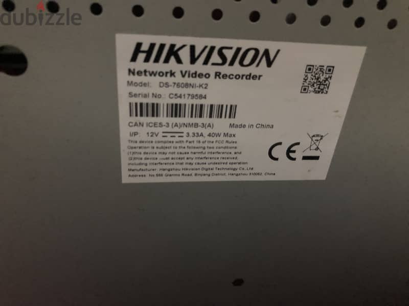 Nvr 8 port 1