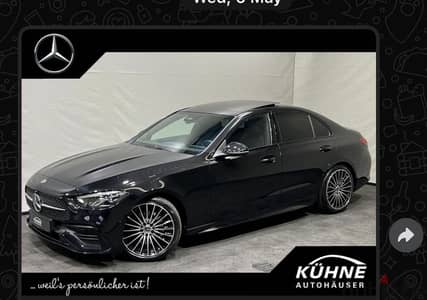 Mercedes C200 AMG Line Black | 1.5L Turbo | 204 HP