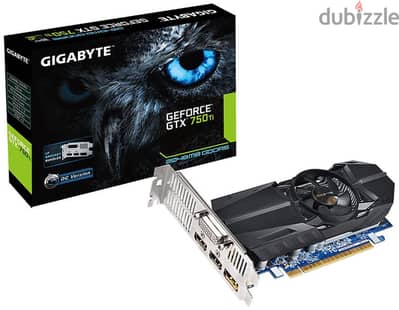 كارت شاشة gtx 750 ti 2gb مستعمل استعمال شهر واحد