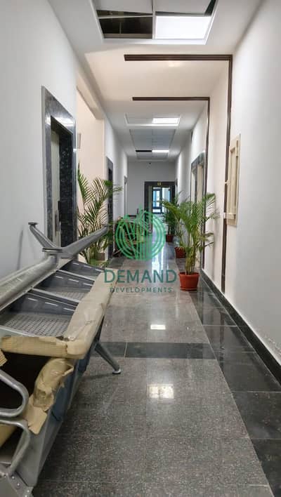 Clinic 435 sqm fully finished with Ac's  for rent in Sheikh Zayed , Crown Medical Center