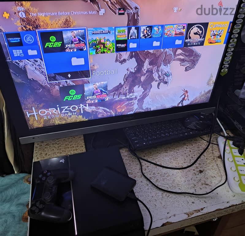 PlayStation 4 fat 500GB + 2 controllers 2