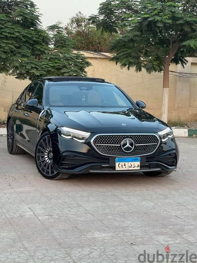 Mercedes E200 2025 For Rent - مرسيدس E200 للايجار بسائق فقط
