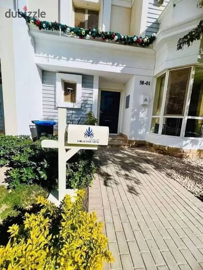 I Villa 235 m for sale, Ready to move , lowest price in the market , 3 bedrooms + 3 bathrooms New Cairo