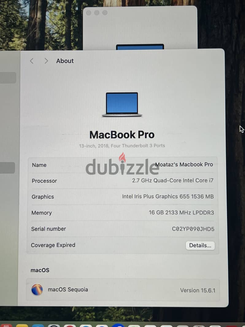 Macbook Pro 2018 (13’ Inch) 6