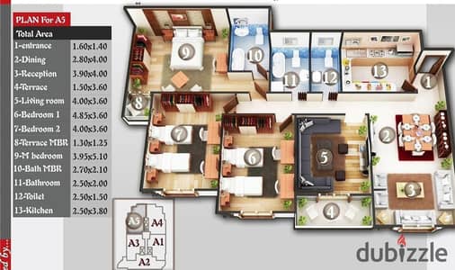  Apartment for Sale in El Shorouk City | 193 SQM | Panoramic View | Installments