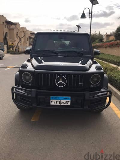 Mercedes G63 2024 For Rent - مرسيدس جي كلاس للايجار بسائق ققط