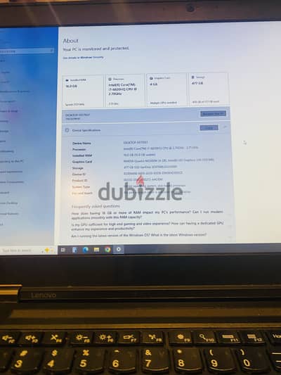 Lenovo Thinkpad P50- Workstation