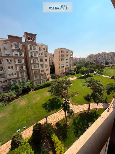 For rent in Madinaty, a new law apartment, 107 sq m, in B1, 4th floor, garden view, unobstructed sea view, very close to services, minutes from South