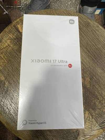 Mi 17 Ultra dual sim 512/1TB Black جديد متبرشم بضمان الوكيل