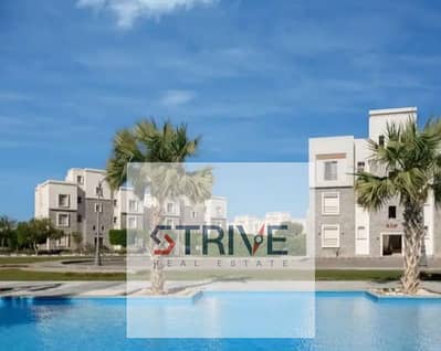 With 35% cash discount fully finished chalet with prime double View Lagoon and Sea In north coast Sidi Abdel Rahman For sale