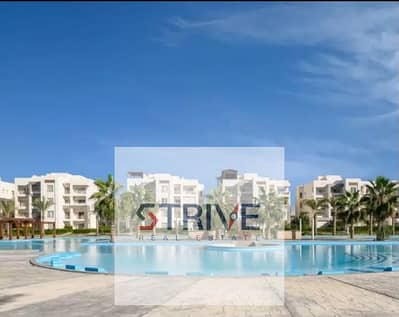 With 35% cash discount fully finished chalet with prime double View Lagoon and Sea In north coast Sidi Abdel Rahman For sale