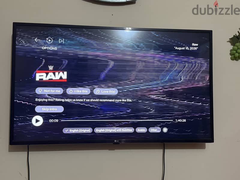 LG TV 43 UHD 4