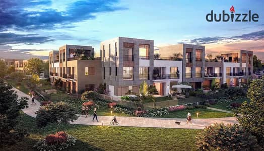 شقة أرضي بجاردن 180م للبيع في District 5