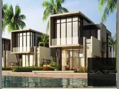 Twin house for sale in Azha North Coast, direct north-facing | Prime location, first row on the lagoon | Twin house already built.