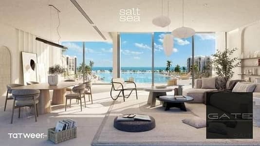 Resale | Corner chalet in Salt Ras El Hekma – North Coast. Direct panoramic sea view (not a side view);