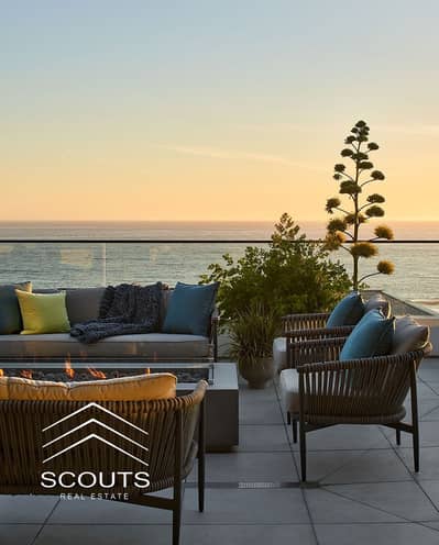 Chalet for sale in installments fully finished with a panoramic sea view in Monte Galala Ain Sokhna minutes from La Vista and Telal