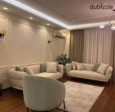 165 sqm apartment available for immediate handover in the Fifth Settlement, opposite Madinaty and Al Rehab City, with an installment