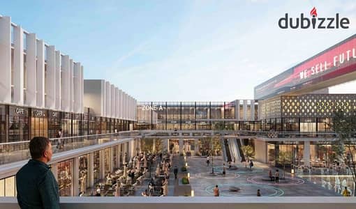 Own a 47 sqm shop at The Core Mall Sheikh Zayed directly on Dahshour Link Road. High ROI 1% down payment and installments up to 8 years