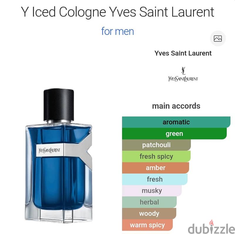 YSL Y Iced Cologne 3