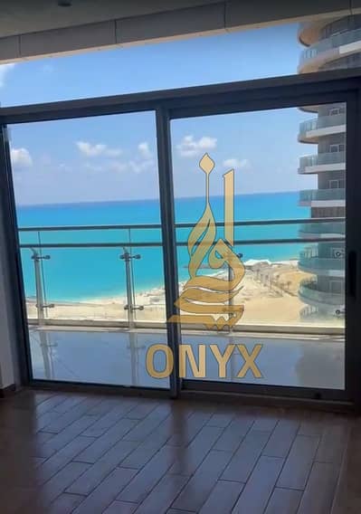 شقة ريسيل 172م استلام فوري بفيو بحر وسعر لقطة في ابراج النورث ايدج بالعلمين - North Edge Tower in Alamein