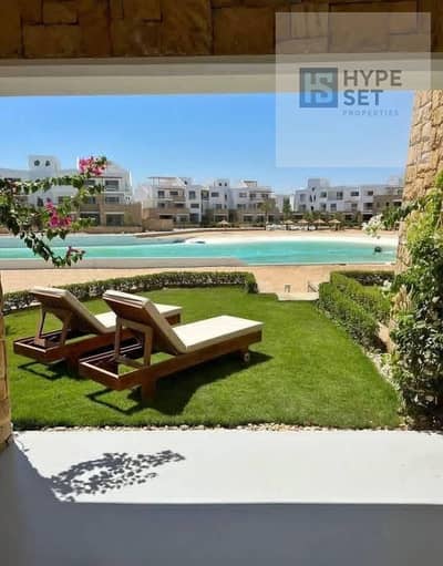 ب830 الف شاليه للبيع فيو البحر &pool في ازها Azha تشطيب كامل بالمطبخ &ACs| الساحل الشمالي – رأس الحكمة |بجوار نايا باي ، سي شور ، لافيستا ، ماونتن ڤيو