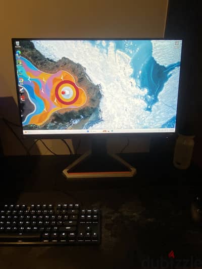 BenQ flat gaming monitor.