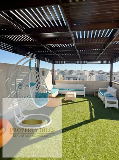 Penthouse for sale with a view of the sea and lagoon, fully finished with air conditioning and kitchen next to La Vista