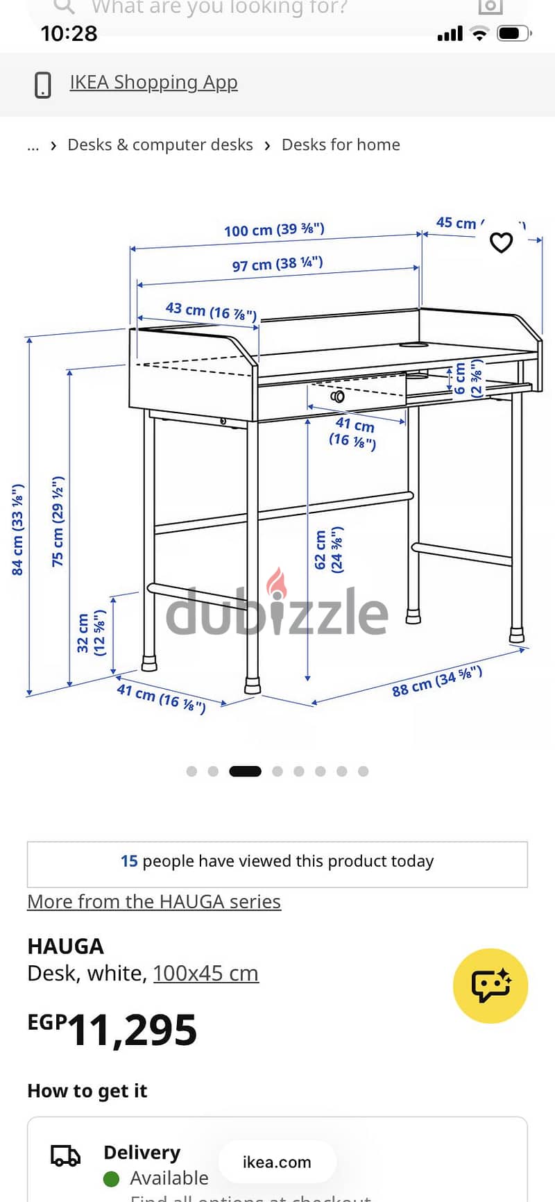 ikea desk for sale 1